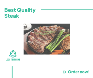 Steak Order Facebook post