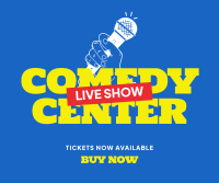 Comedy Center Facebook Post Design
