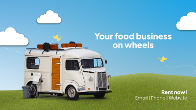 Rent Food Truck Facebook event cover Image Preview