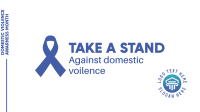 Take A Stand Against Violence Facebook event cover Image Preview