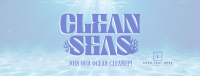 Clean Seas For Tomorrow Facebook Cover Design