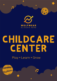 Childcare Center Poster Design