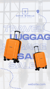 Travel Luggage Sale Facebook Story Image Preview