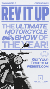 Modern Nostalgia Motorcycle Show Instagram Reel Preview