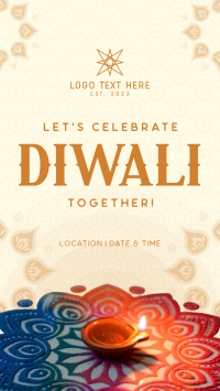 Diwali Pattern TikTok Video Design