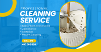 Professional Cleaning Service Facebook Ad Design
