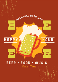 Beer Badge Promo Flyer Image Preview