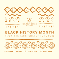 Black History Month Pattern Instagram post Image Preview