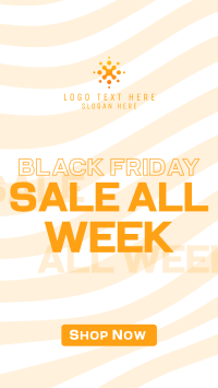 Pattern Black Friday Video Image Preview