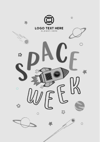 Journey To Space Flyer Design