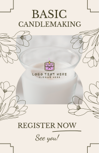 Handmade Candle Shop Invitation Image Preview