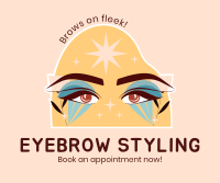 Eyebrow Treatment Facebook Post Design