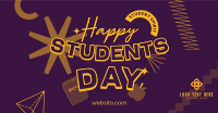 Happy Students Day Facebook Ad Design