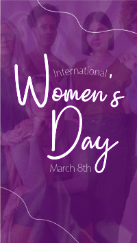 International Women's Day YouTube short Image Preview