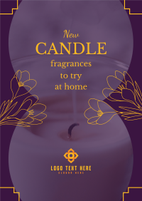 Handmade Candle Shop Poster Image Preview