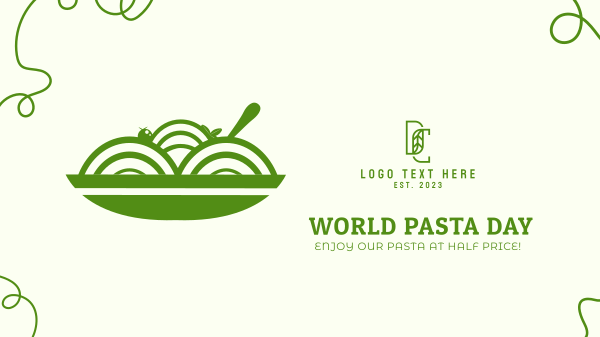 Tasty Pasta Vector Facebook Event Cover Design Image Preview