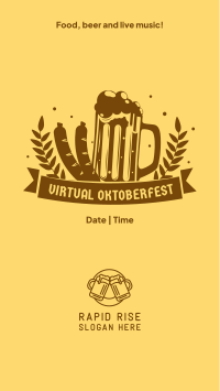 Virtual Oktoberfest Facebook story Image Preview