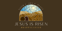 Jesus is Risen Twitter post Image Preview