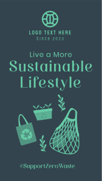 Sustainable Living Instagram reel Image Preview