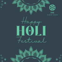 Holi Festival Instagram post Image Preview