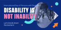 Disability Awareness Twitter post Image Preview