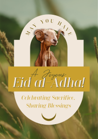 Greater Eid Ram Greeting Flyer Design