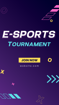 E-Sports Tournament Facebook story Image Preview