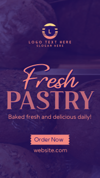 Rustic Pastry Bakery Instagram reel Image Preview
