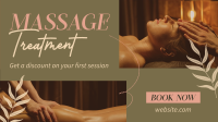 Relaxing Massage Treatment Video Image Preview