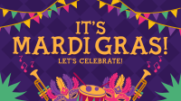 Rustic Mardi Gras Animation Image Preview