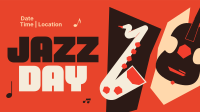 Jazz Instrumental Day YouTube Video Design