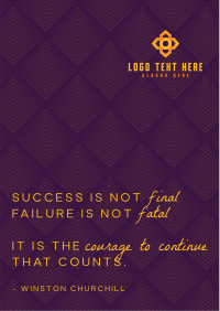 Failure Isn't Fatal Flyer Image Preview