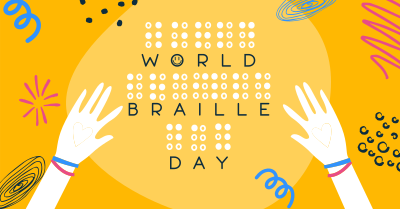 World Braille Day Facebook ad Image Preview