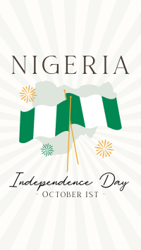 Nigeria Independence Event Instagram Story Design