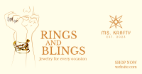 Rings and Blings Facebook Ad Image Preview