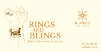 Rings and Blings Facebook Ad Design