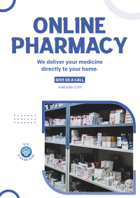 Pharmacy Delivery Flyer Image Preview