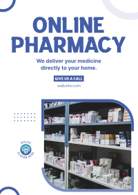 Pharmacy Delivery Flyer Design