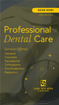 Professional Dental Care Services YouTube short Image Preview