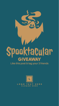 Spooktacular Giveaway Instagram Story Design
