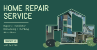 Home Repair Service Facebook Ad Design