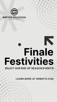 Corporate End Of Season Event TikTok Video Image Preview