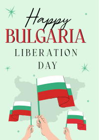 Happy Bulgaria Liberation Day Poster Image Preview