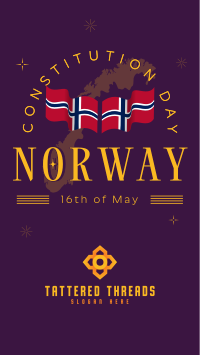 Norway National Day TikTok Video Image Preview