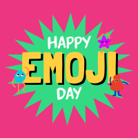 Happy Emoji Day Instagram post Image Preview