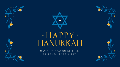 Hanukkah Festival Facebook event cover Image Preview