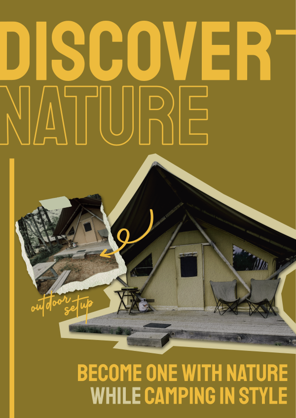 Discover Nature Poster Design Image Preview