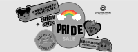 Proud Rainbow Sale Facebook cover Image Preview