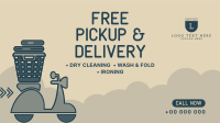 Laundry Pickup and Delivery Facebook event cover Image Preview