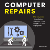 PC Repair Services Instagram post Image Preview